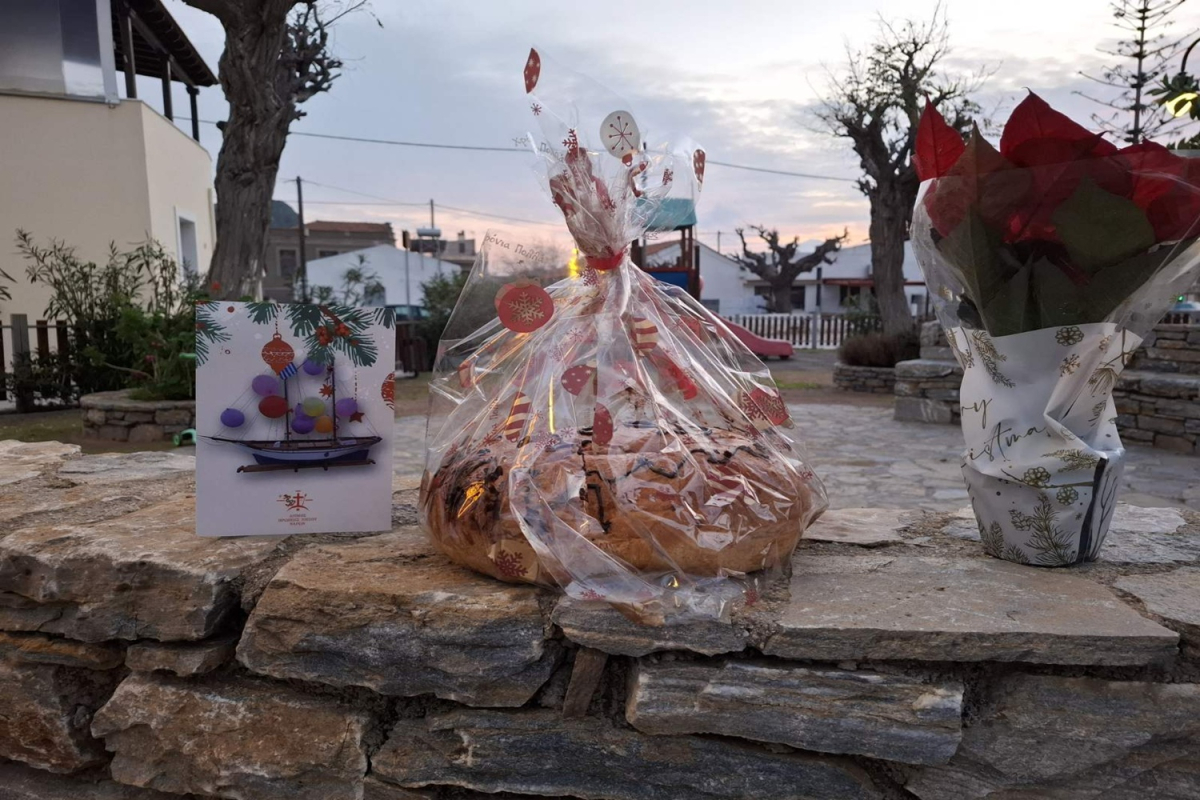 Ένα νησί, μια αγκαλιά, ο Δήμος Ψαρών μοίρασε Χριστουγεννιάτικα Πακέτα Αγάπης