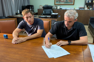 Υπογραφή σύμβασης για την κατασκευή Πράσινου Σημείου στη Μυτιλήνη από τον Δήμο