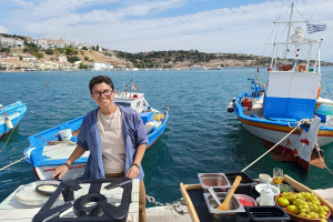 Greek reporter και διεθνή προβολή της οινογαστρονομίας της Σάμου