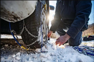 Αντιολισθητικές αλυσίδες υποχρεωτικά σε 3 περιοχές της Χίου
